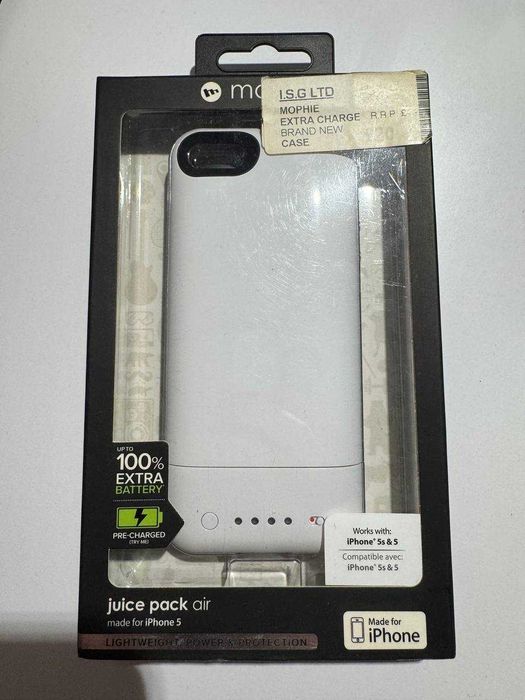 Чохол-акумулятор Mophie Juice Pack Air для iPhone 5 / 5S / SE
