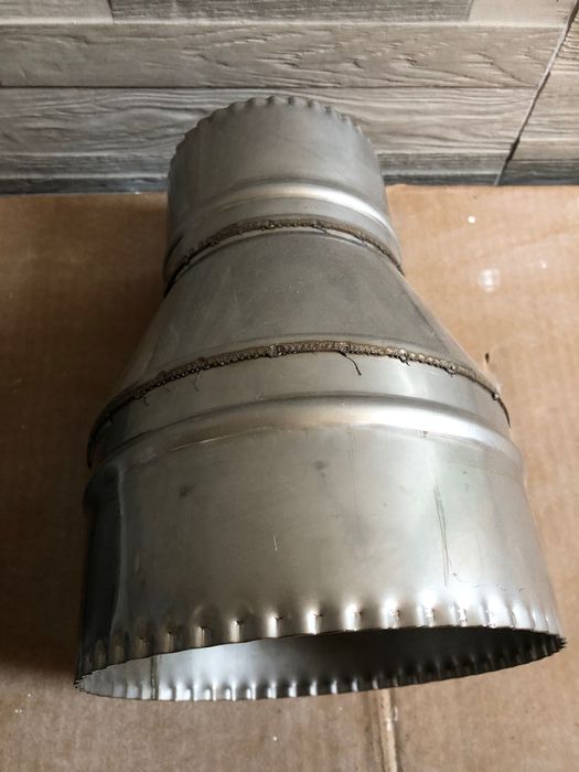 Переходник димохода, нержавейка