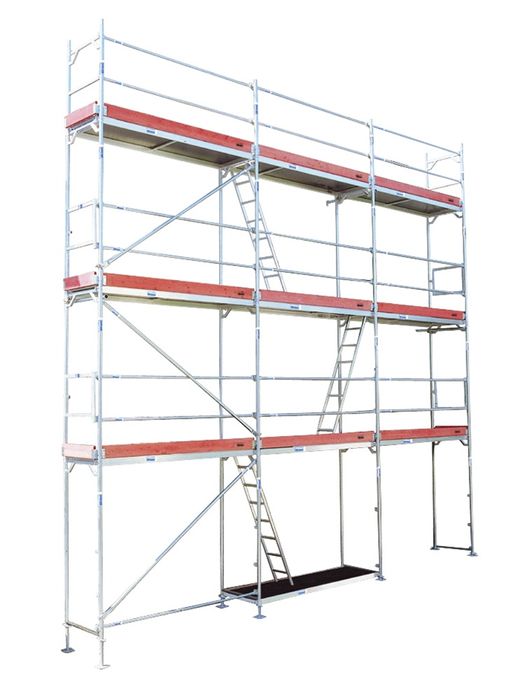 Wynajem rusztowań elewacyjnych plettac