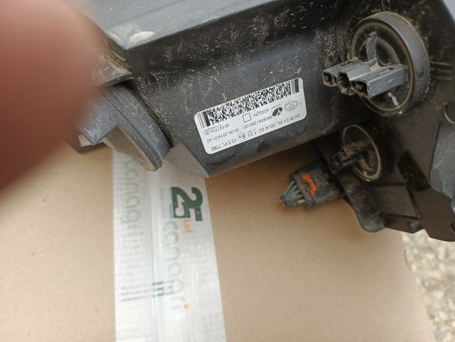 Toyota Proace lampa lampy przód Europa