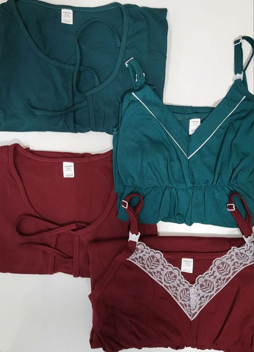 Сорочка на пологи. Сорочка для годування. Сорочка в пологовий