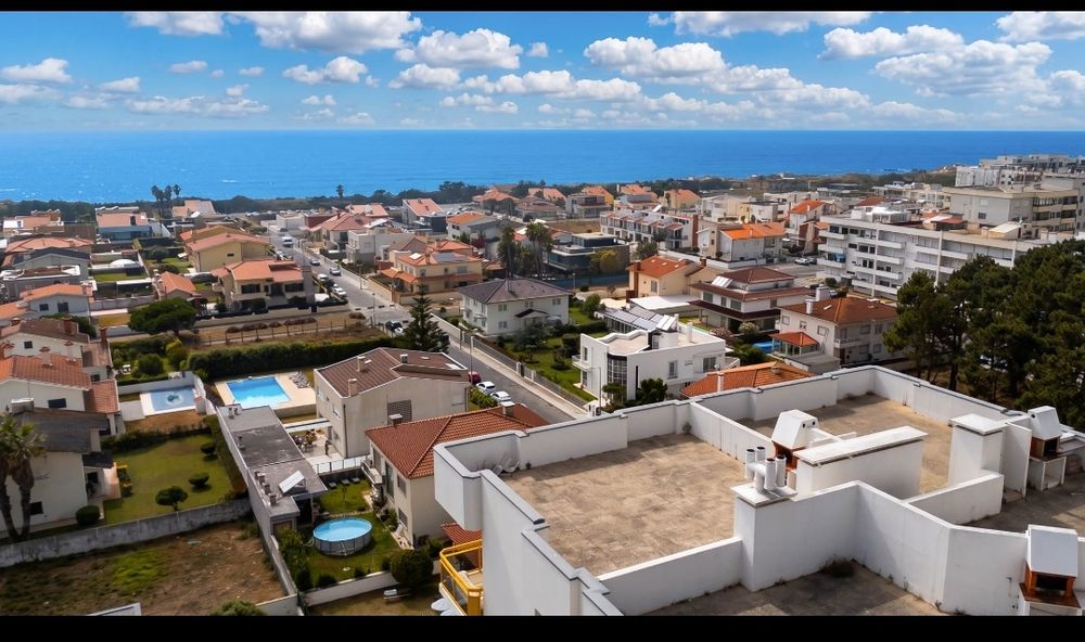Arrenda ao ano T3 vistas mar