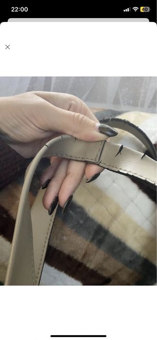 Сумка шопер бежева