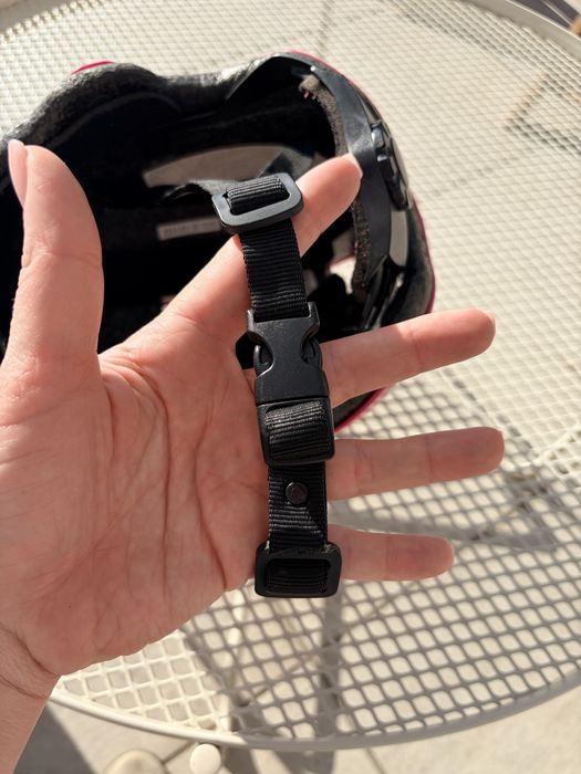 Oxelo Decathlon kask rożowy XS