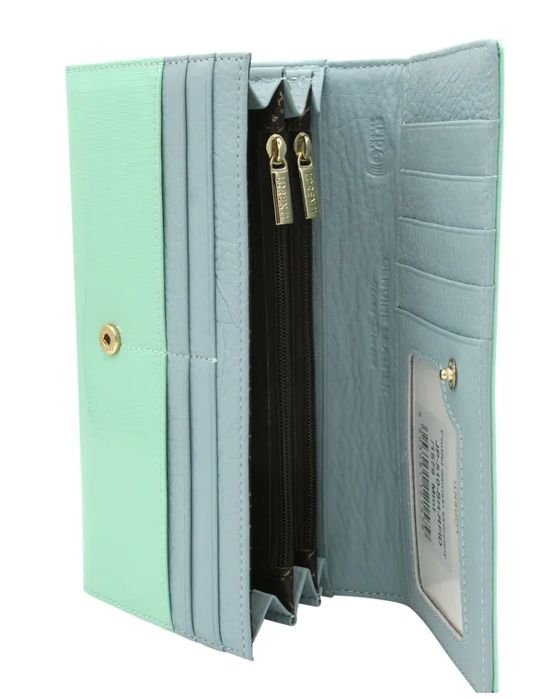 lorenti portfel damski skórzany na prezent rfid