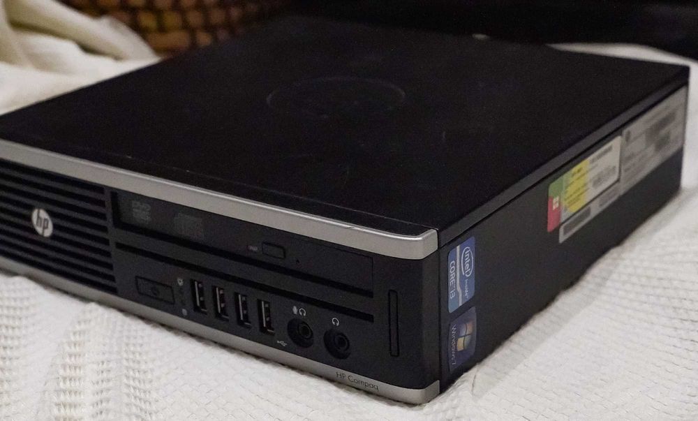 Retro Komputer HP HHD 226 Gb RAM 4 Gb Compaq 8200 Elite Ultra Slim