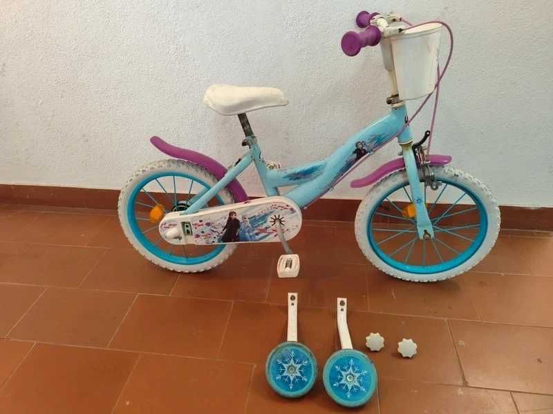 Bicicleta criança roda 16 -  Frozen