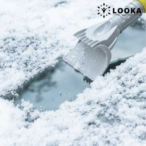 Raspadeira de Gelo e Neve 3 em 1