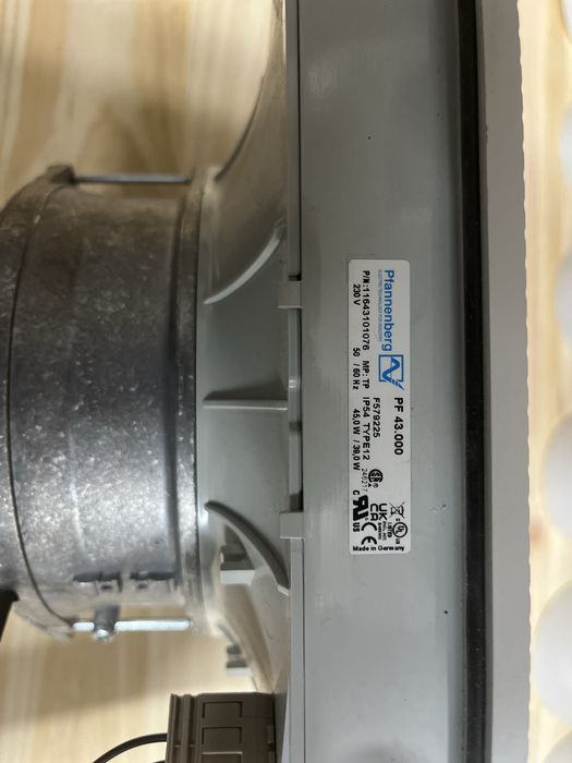 Novo- Ventilador para armario e filtro