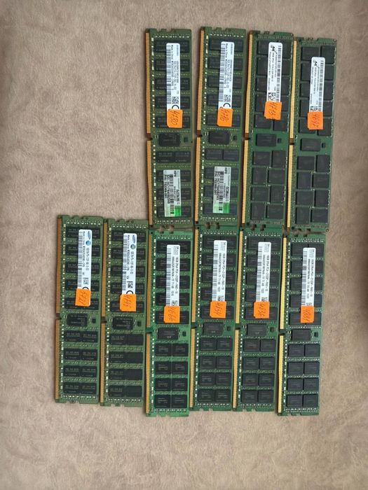 Серверная Оперативная память ddr 4 16есс  gb 2133 mhz (160 gb)