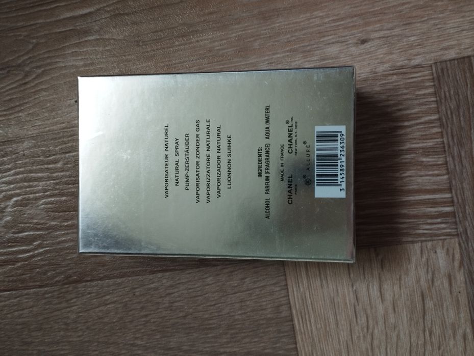 Туалетная вода Allure homme sport