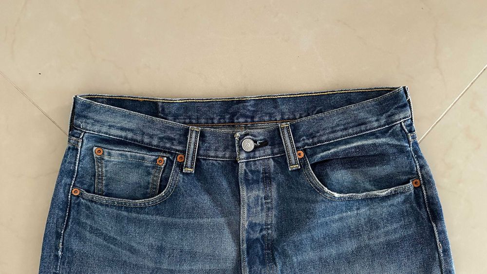Levis 501 CT W33 Szorty Krótkie Spodenki Piękne