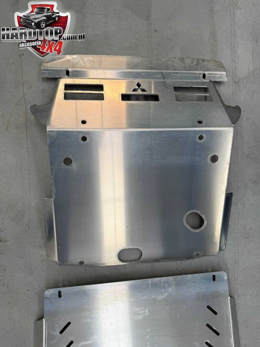 KOMPLET Osłon Aluminium 6mm MITSUBISHI PAJERO4 Silnik Skrzyni REDU/ZBI