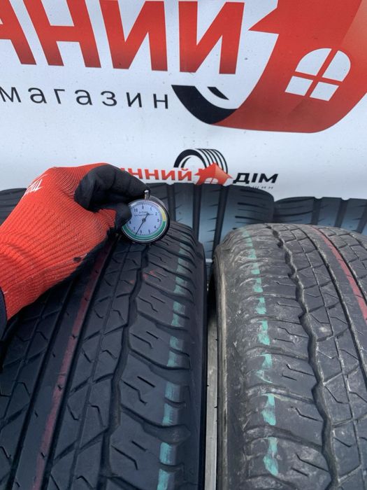 Шини 225/70 R17C пара Dunlop 2022р літо 6,4мм