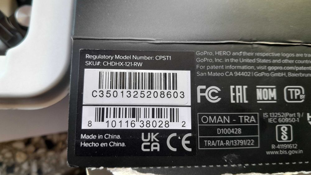 GoPro 12 + gwarancja producenta do 12.2027