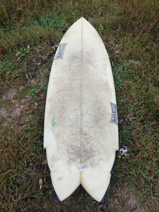 Prancha 6.0 black/white quad