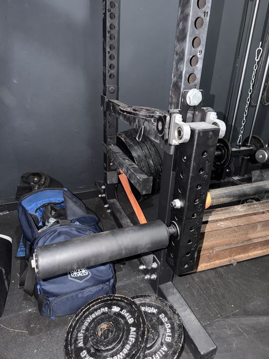 Powerlifting Rack usado + extras