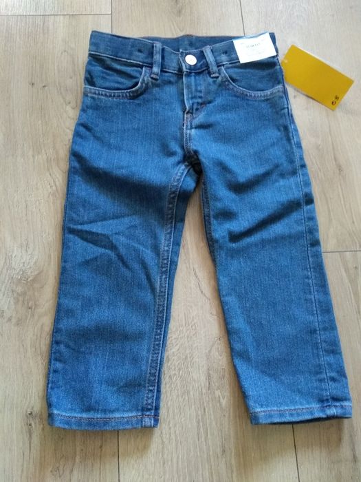 NOWE spodnie jeansy h&m 92 slim fit