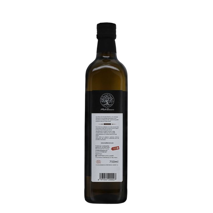 BIO oliwa extra virgin z Tunezji 750ml | EcoCert ZBIÓR 2025/2026 (średniołagodna, owocowa)