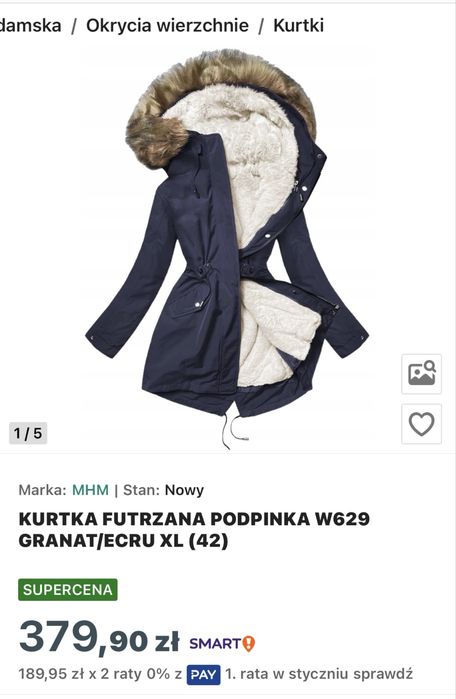 Parka S wiosna jesień zima jak nowa goodlookin