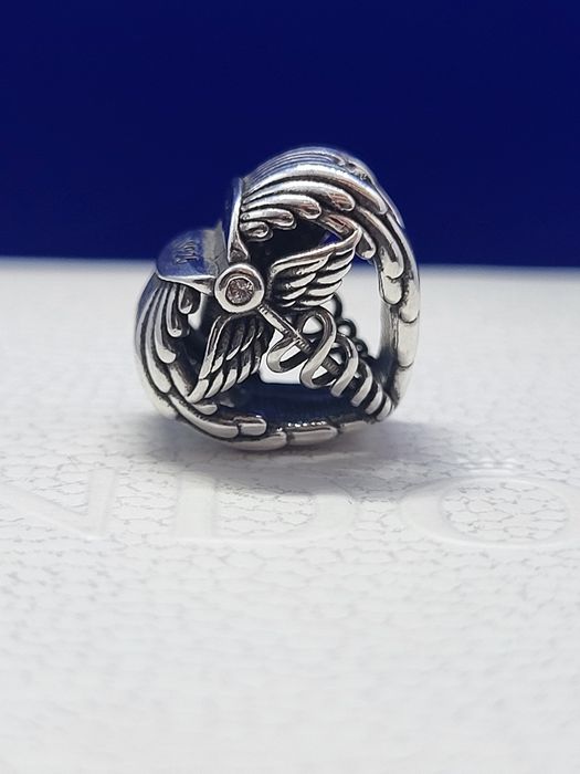 Nowy charms srebro 925 - Elegancki dodatek do bransoletki