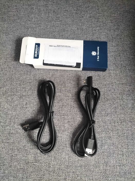 Kabel micro USB 90 kątów, 2 sztuki, 1 m USB na micro USB,