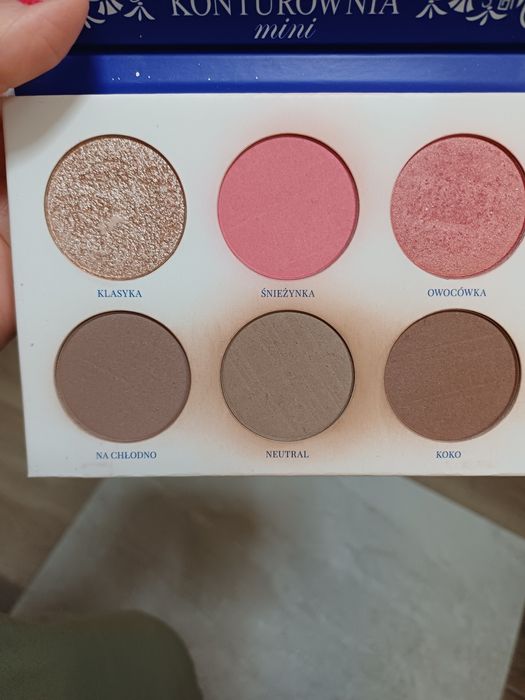 Paleta glamshop konturowania mini