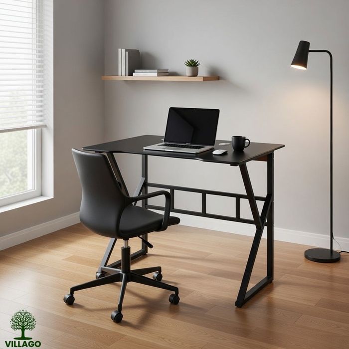 NOWE Biurko gamingowe Villago BlackCore 100 × 60 cm czarne / okazja!