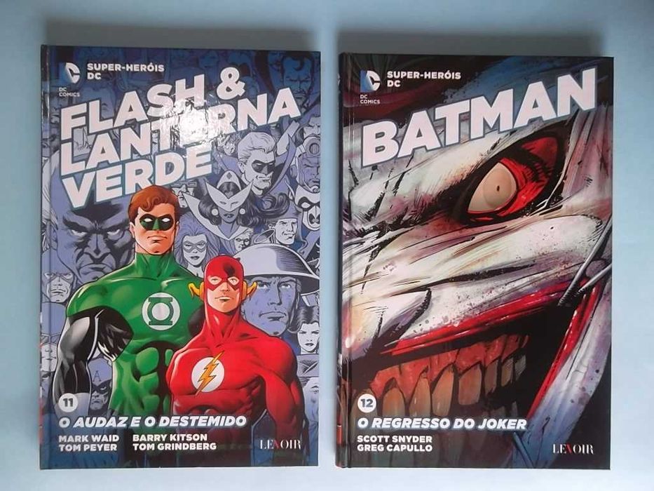 Colecção SUPER-HERÓIS DC - Editora LEVOIR - 8 volumes