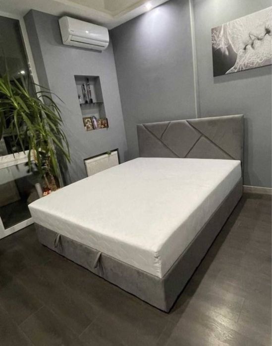 ХІТ ПРОДАЖУ!!! Ліжко «Геометрія» з корпусним матрацом від виробника