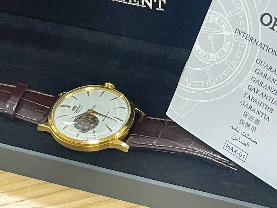 Relógio Orient Automático - Open Heart - Novo