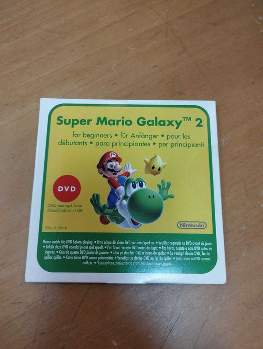 DVD Super Mário Galaxy 2