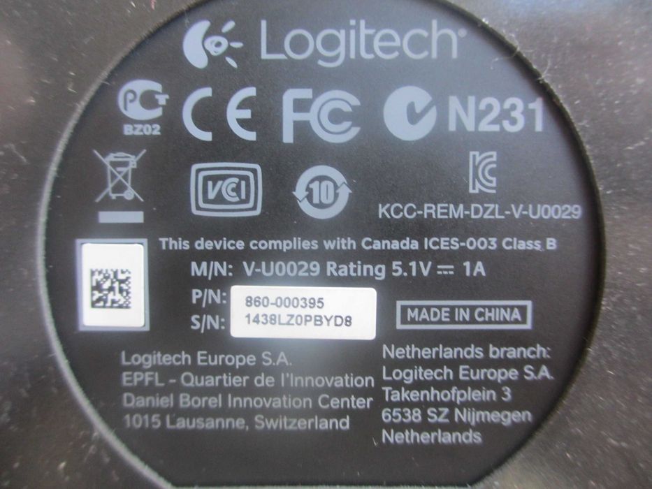 Веб-камера Logitech BCC950 ConferenceCam - FullHD (1920x1080)