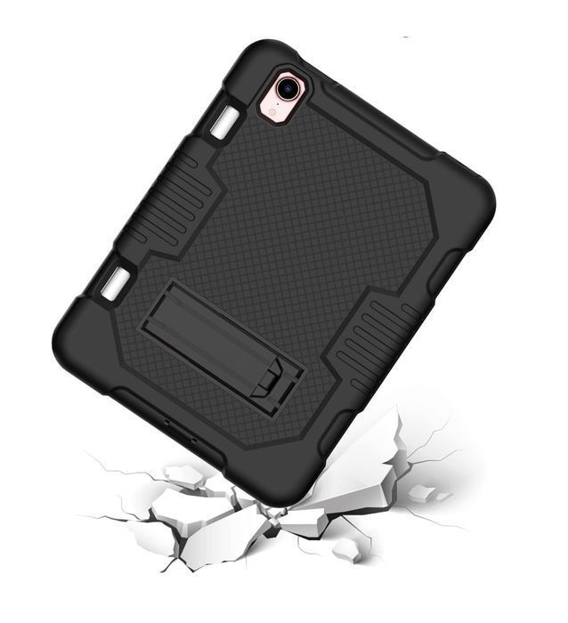 Etui do iPad Mini 6 8.3" z Podstawką i Miejscem na Rysik Czarne