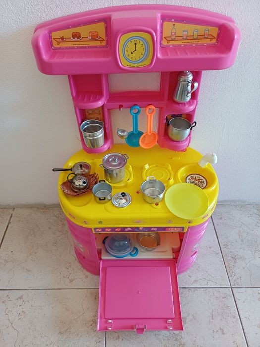 Cozinha de brincar com acessórios