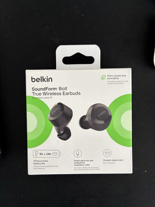 Earbuds soundfrom true wireless belkin