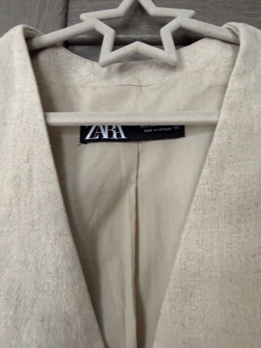 Костюм zara льон s-m