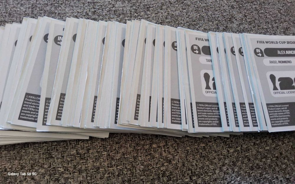 Cromos mundial set de atualizacao panini 2026