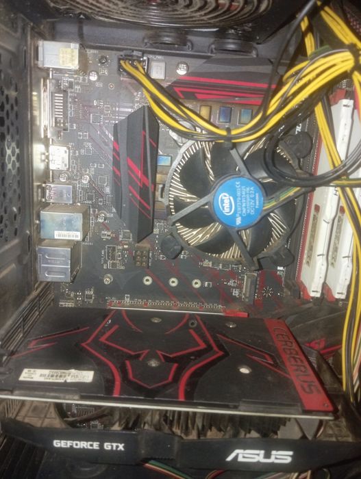 Системный блок игровой Intel 5i/16gb ddr4/video 1050ti 4gb/1 tbt/б/у