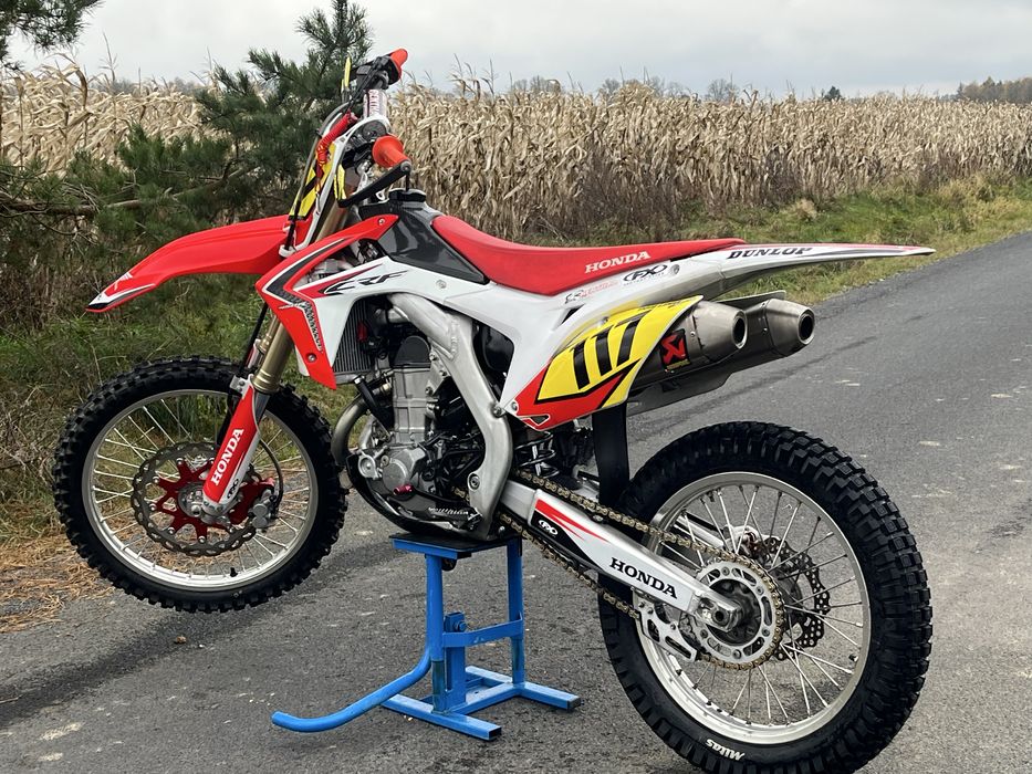 Honda CRF 450! 2013! Akrapovic! Stan perfekcyjny!