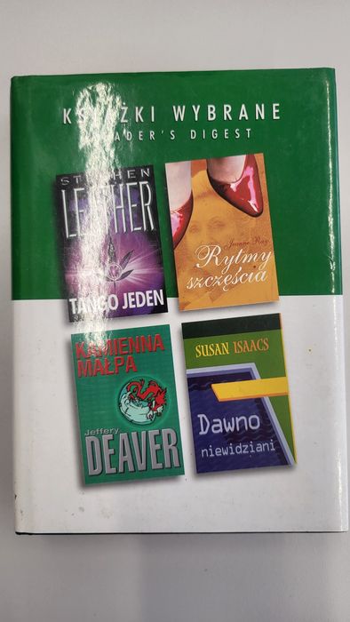Reader's Digest książki wybrane Deaver, Ray, Leather, Isaacs