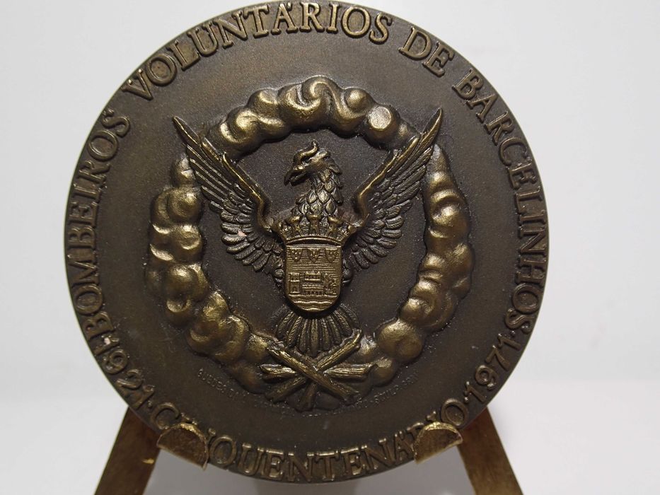 Medalha em Bronze Bombeiros Voluntários Barcelinhos