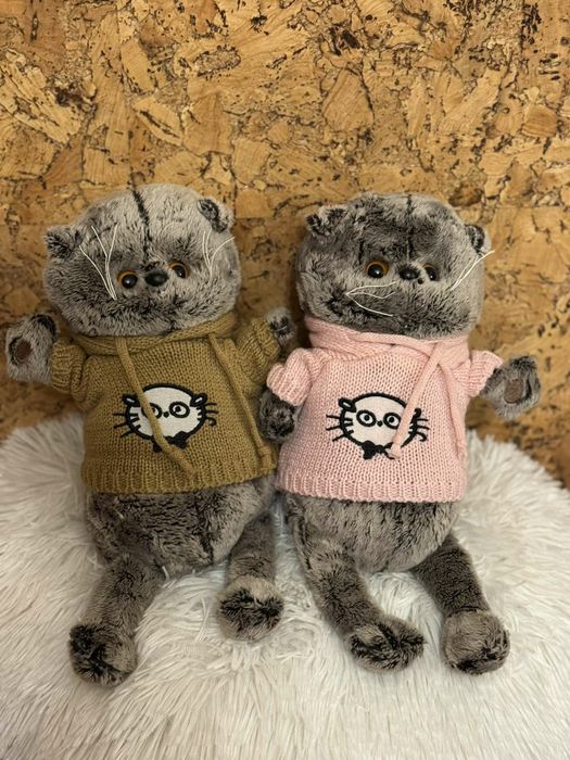 М'яка іграшка Кіт Басік різні розміри