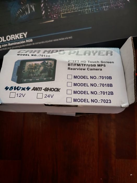 Radio MP5 7010B para Automóvel
