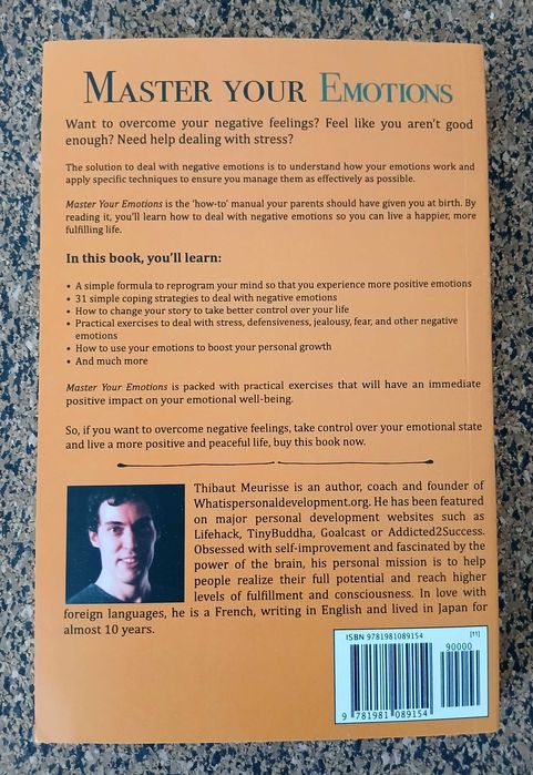 Master Your Emotions: a practical guide to overcome negativity