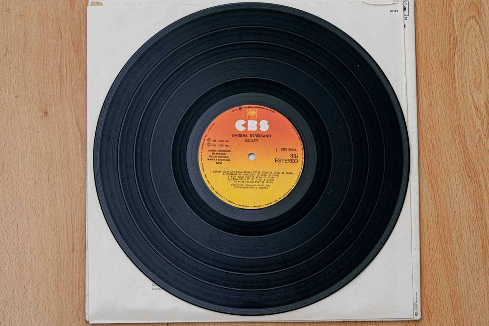 Disco vinil Barbara Streisend, Guilty.1980