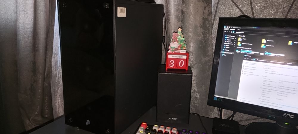 Повний комплект ПК "під ключ": Монітор + Механіка + Звук 2.1 (SSD)