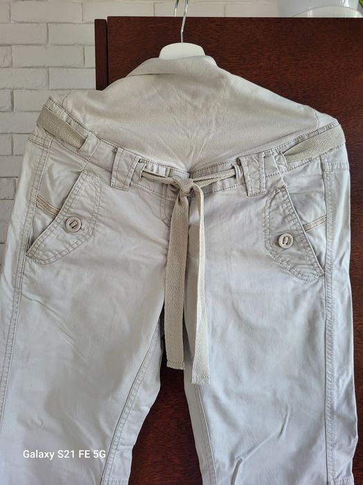 Spodnie ciążowe H&M mama rozm S