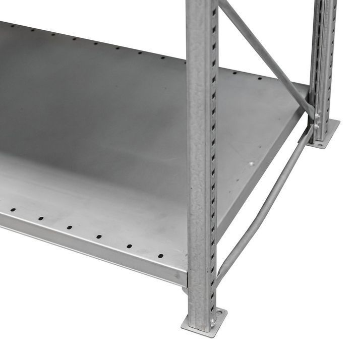 Regał magazynowy 5-półkowy STOW 275x130x60 cm moduł dostawny