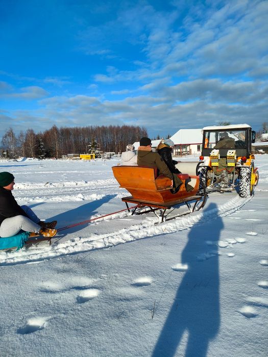 Sanie konne lub do ciągnika